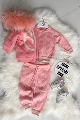 Alessa mini Religion Панталон от плетиво - pink - Изображение 6
