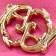 Rococo Logo Παντόφλες - Pink/Gold - Εικόνα 20