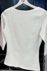 Alessa Everyday блуза с 3/4 ръкав - екрю - Изображение 2