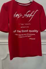 Top-Shelf T-Shirt - червена - Изображение 2