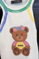 Alessa bear топ с цветни кантове - Изображение 3