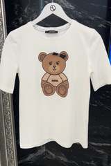 Alessa Bear T-Shirt - Екрю - Изображение 3